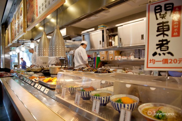 Self-served style at Maidoi Ookin Shokudo 大安森林食堂是自助型式餐廳