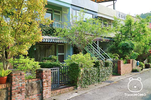 The exterior of 