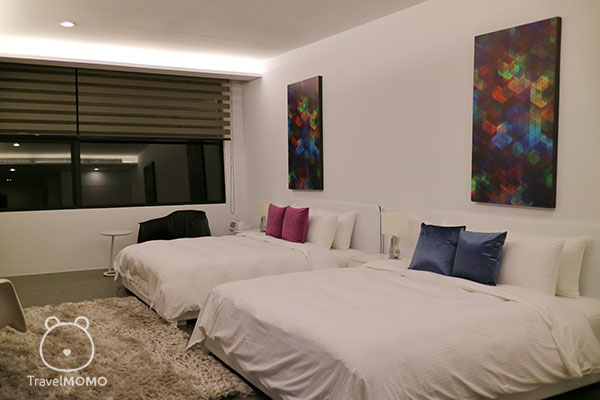 The family room in Aura Villa 悠悅光的4人房