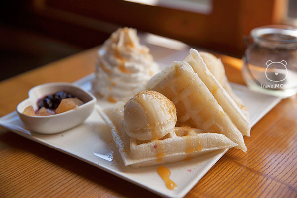 Rice cake waffle 年糕鬆餅