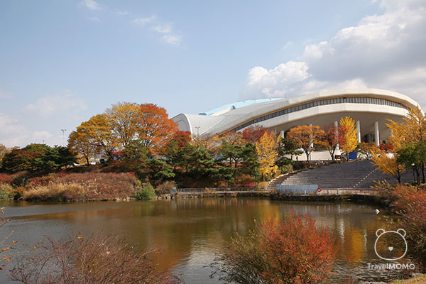 Lake 88 in Olympic Park of Seoul 首爾奧林匹克公園的88湖