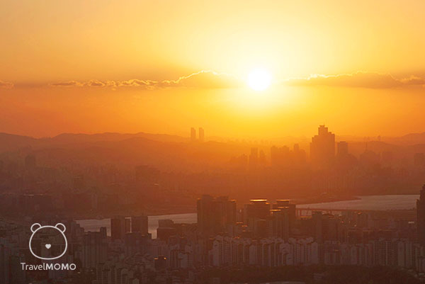 Sunset at Namsan 南山日落景