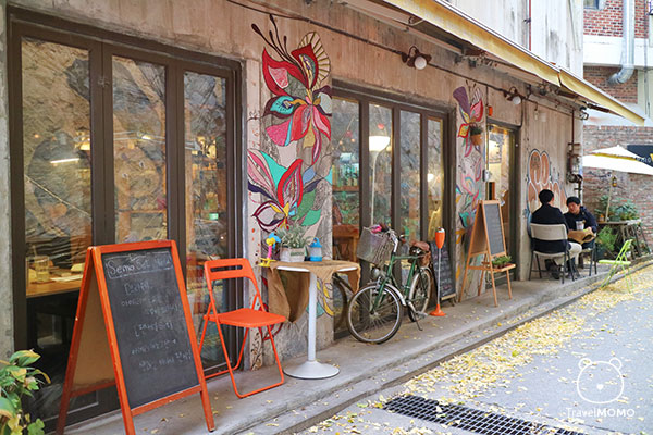 Picasso street in Hongdae, Seoul 首爾弘大畢加索一條街