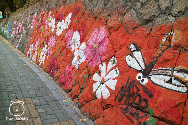 Picasso street in Hongdae, Seoul 首爾弘大畢加索一條街