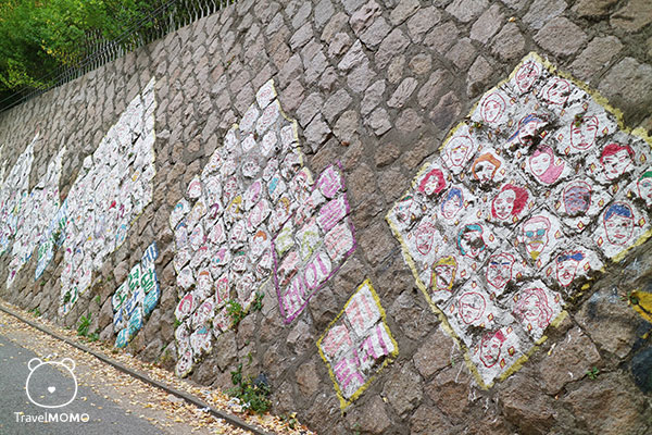 Picasso street in Hongdae, Seoul 首爾弘大畢加索一條街