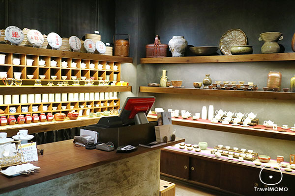 Tea house in Yong Kang Street, Taipei「回留」茶館
