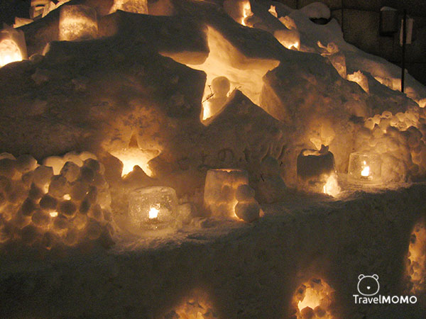 Otaku Snow Light Path at canal site 小樽運河「雪光之路」