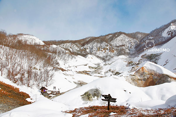 Noboribetsu scenery forest 登別風景林