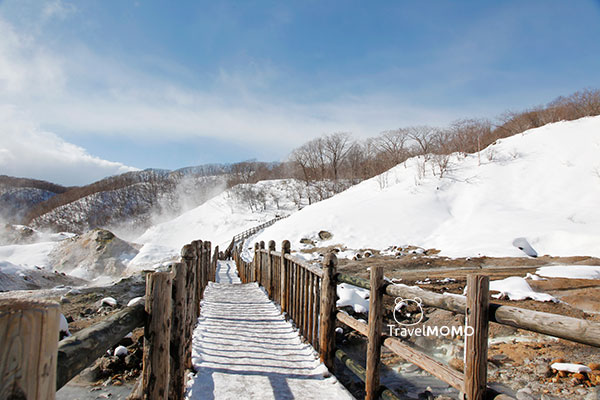 Noboribetsu scenery forest 登別風景林