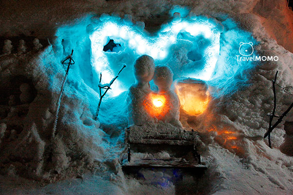 Snow Light Path at Temiya railway in Otaru 小樽手宮線「雪燈之路」