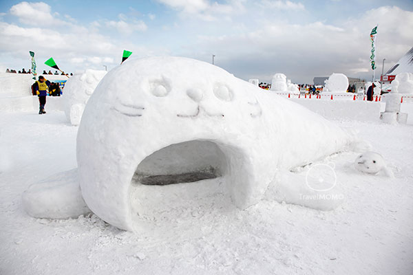 Tsudome snow festival 扎幌雪祭 Tsudome 會場