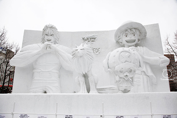 Sapporo snow festival in Odori Park 日本北海道扎幌大通公園雪祭