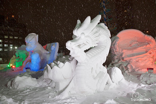 2016 Sapporo snow festival Odori Site. 2016年札幌雪祭大通會場