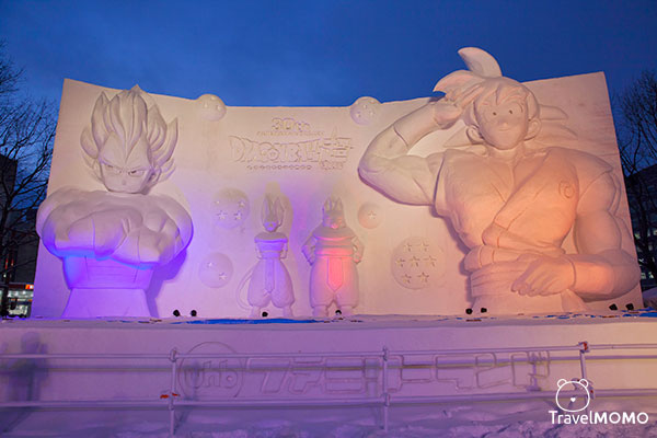 2016 Sapporo snow festival sculpture. 2016年札幌雪祭雪像