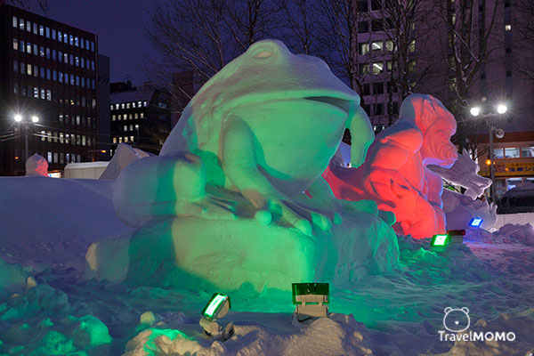 2016 Sapporo Snow Festival Odori Site. 2016年札幌雪祭大通會場