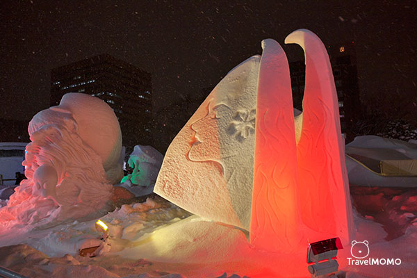 2016 Sapporo snow festival Odori Site. 2016 札幌雪祭大通會場