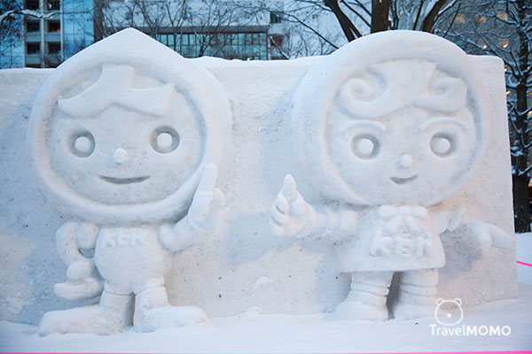2016 Sapporo snow festival Odori Site. 2016年札幌雪祭大通會場