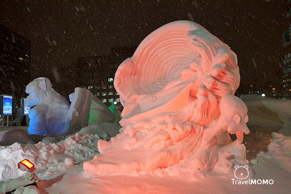 2016 Sapporo snow festival Odori Site. 2016年札幌雪祭大通會場
