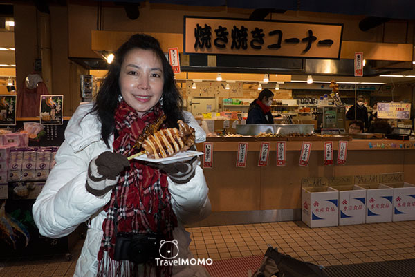Omi-cho market in Kanazawa, Japan 日本金沢「近江町市場」