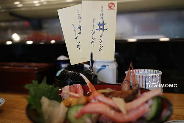 Sashimi restaurant in Omi-cho market, Kanazawa, Japan日本金沢「近江町市場」海鮮丼家