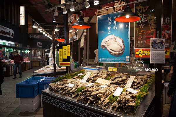 Omi-cho market in Kanazawa, Japan 日本金沢「近江町市場」
