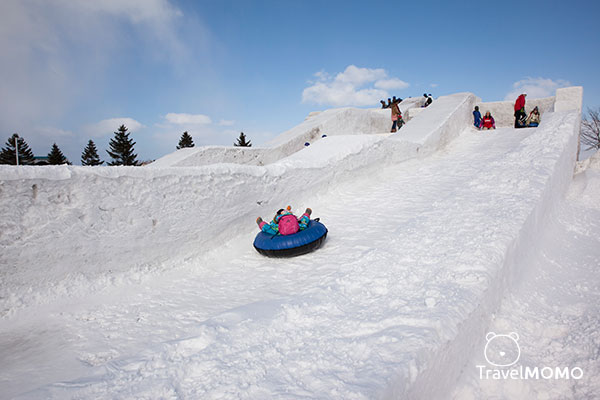 Tsudome Site in Sapporo, Hokkaido in Japan 日本北海道札幌圓頂會場雪祭
