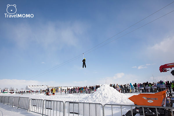 Tsudome Site in Sapporo, Hokkaido in Japan 日本北海道札幌圓頂會場雪祭