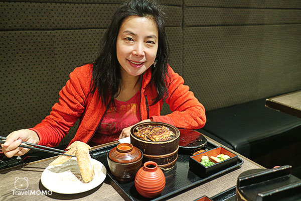 Kate had grilled eel on rice in Nagoya