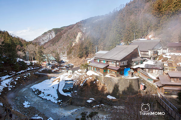 Jigokudani monkey park in Nagano 長野地獄谷野猿公園