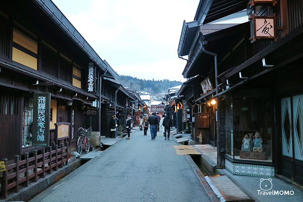 Sanno-machi district in Hida-Takayama 飛驒高山三町老街