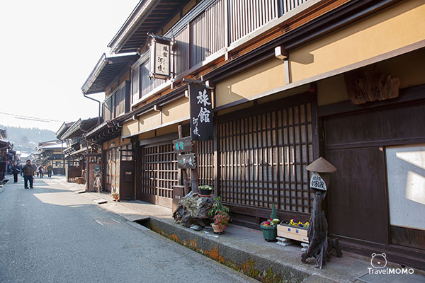 Sanno-machi district in Hida-Takayama. 高山三町老街