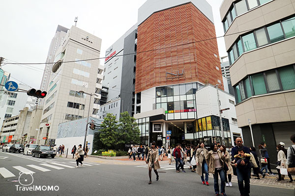 NU Chayamachi in Umeda, Osaka. 大阪梅田 NU 茶屋町