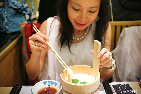 Shozankaku Tofu Restaurant in Isetan, Kyoto 京都伊勢丹松山閣豆腐專門店