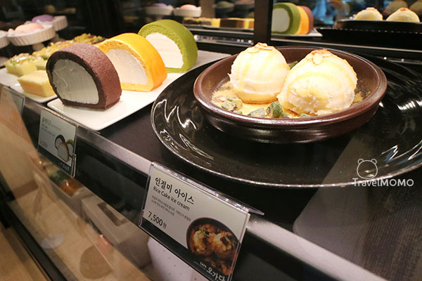 Rice cake ice cream