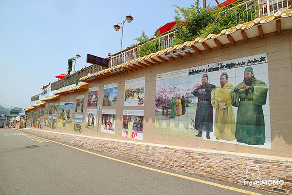 Samgukji Mural Street 三國志誌畫街