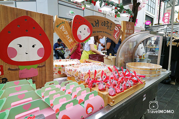 Myeongdong street food 明洞小吃