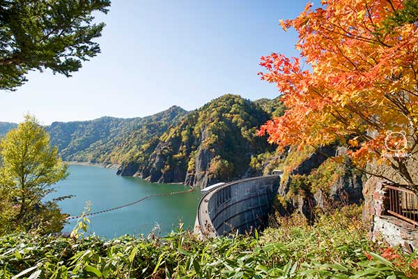 Hoheikyo Dam in Jozankei 定山溪豐平峽