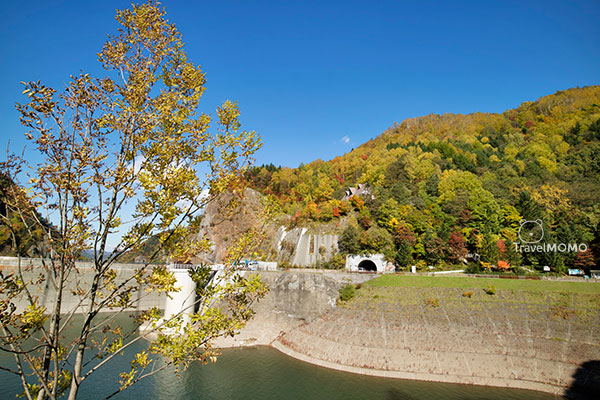Hoheikyo Dam in Jozankei 定山溪豐平峽