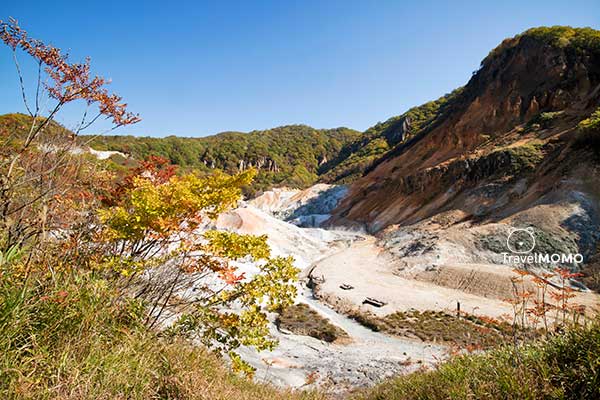 Jigoku Dani in Noboribetsu 登別地獄谷