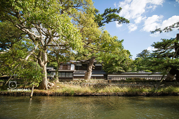 Horikawa sightseeing cruise in Matsue 松江城堀川遊覽船