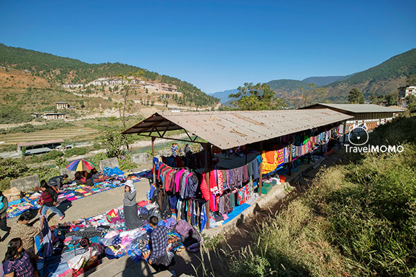 Wangdue Phodrang weekend market 旺度波德朗週末市集