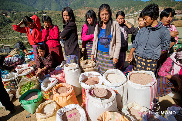 Wangdue Phodrang weekend market 旺度週末市集