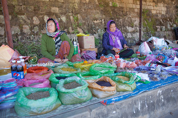 Wangdue Phodrang weekend market 旺度波德朗週末市集