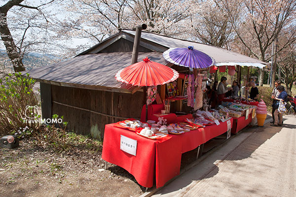 Yoshinoyama tea houses 吉野山茶屋