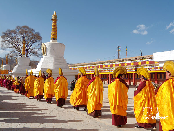 Losar Festival in Gansu China