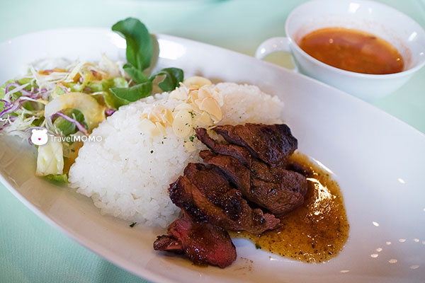 Beef steak lunch set 國產牛排午餐