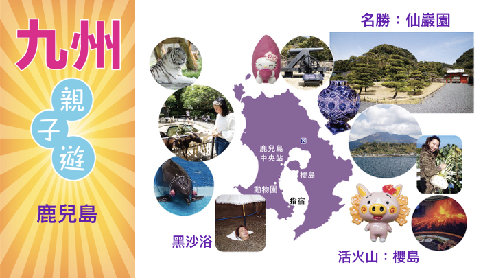 Attractions in Kagoshima 鹿兒島景點