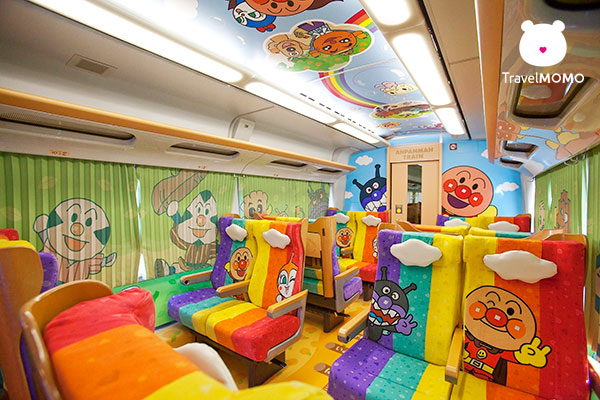 Yosan Line 8000 Series Anpanman Train 予讚線8000系麵包超人列車