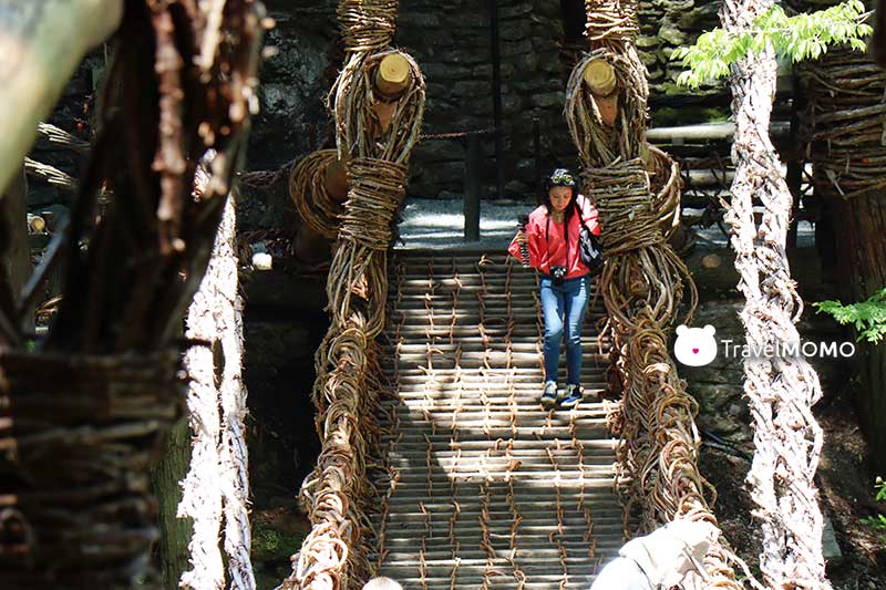 Kazurabashi (Vine bridge) 祖谷蔓橋